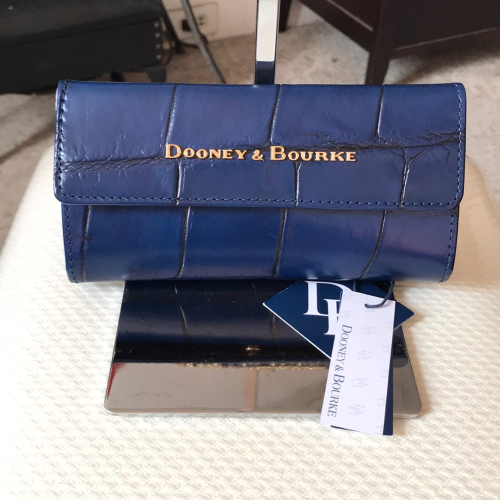 NWT Brand New Midnight Blue Dennison Wallet